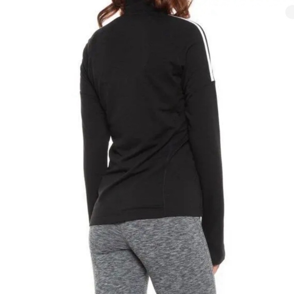 Adidas Golf Ladies 3-Stripes French Terry Full-Zip Jacket - Picture 10 of 11